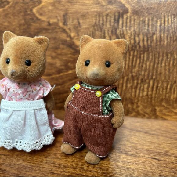 SYLVANIAN FAMLIES Calico Critters Slydale Fox Mom and Dad - Picture 3 of 6